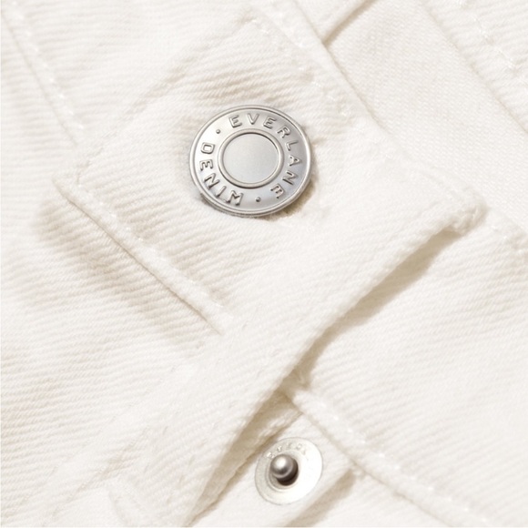 Everlane The Mid-Rise White Skinny Jean 26 Ankle - Picture 3 of 10